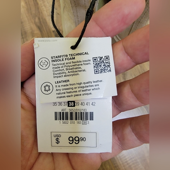 Zara leather boots size 38 - Picture 4 of 10